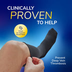 Dr. Scholl's Flight Socks - Compression Travel Socks - DVT & Swollen Ankle Prevention - Sheer - Size 9-12 - 1 Pair - Damaged Box