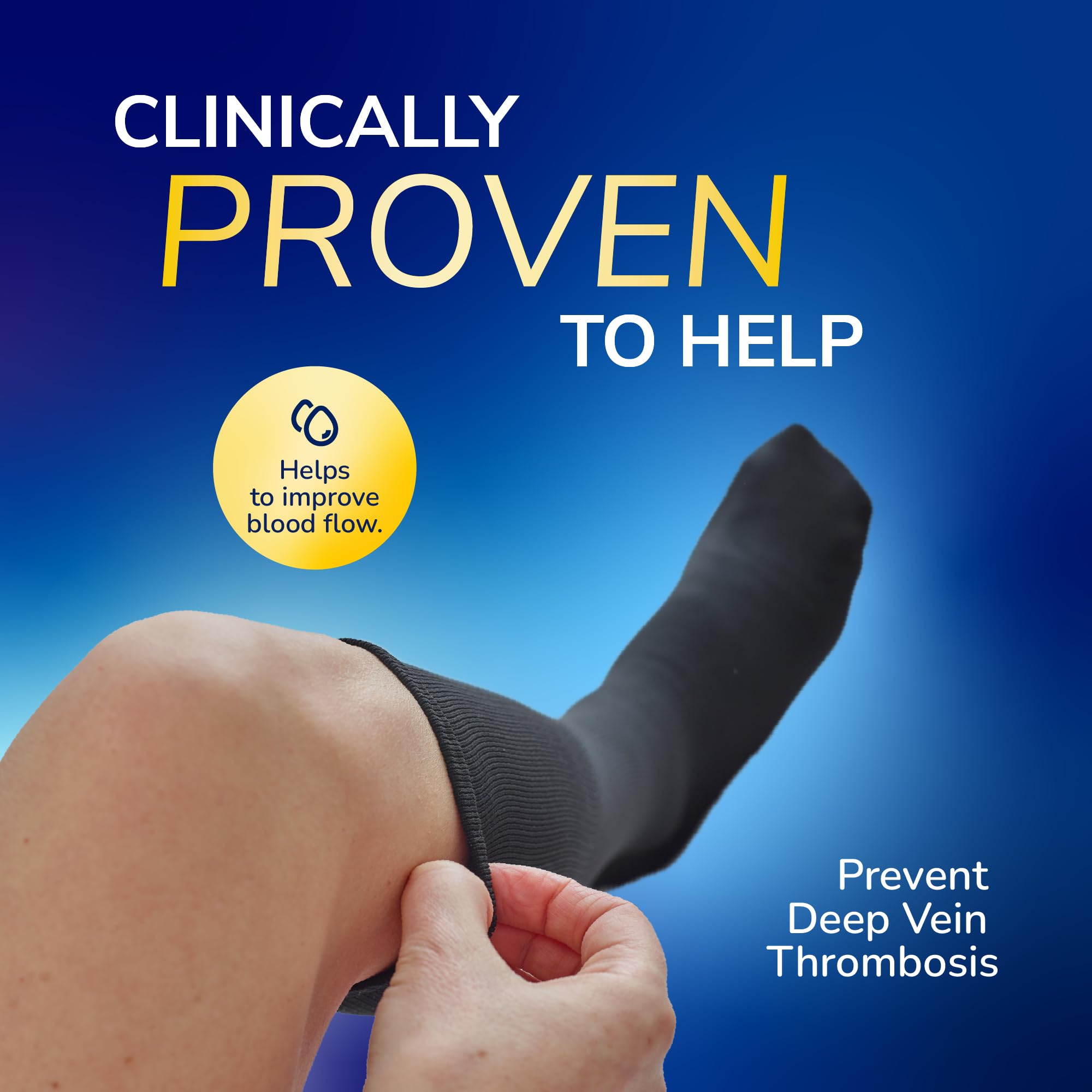 Dr. Scholl's Flight Socks - Compression Travel Socks - DVT & Swollen Ankle Prevention - Sheer - Size 9-12 - 1 Pair - Damaged Box