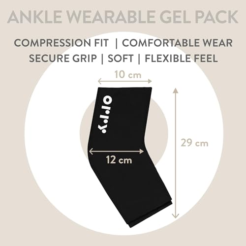 ORRY Ankle Wearable Gel Pack - Heat & Cold Therapy - New