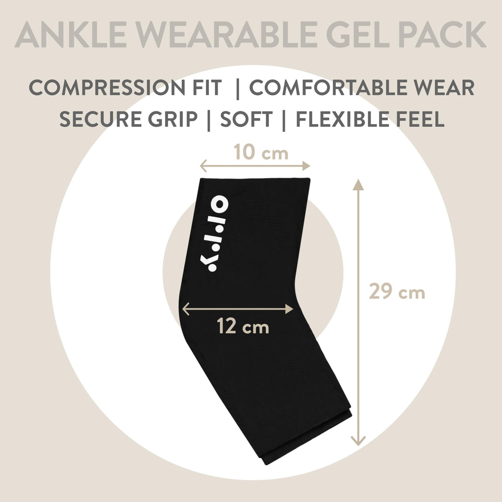 ORRY Ankle Wearable Gel Pack - Heat & Cold Therapy - New
