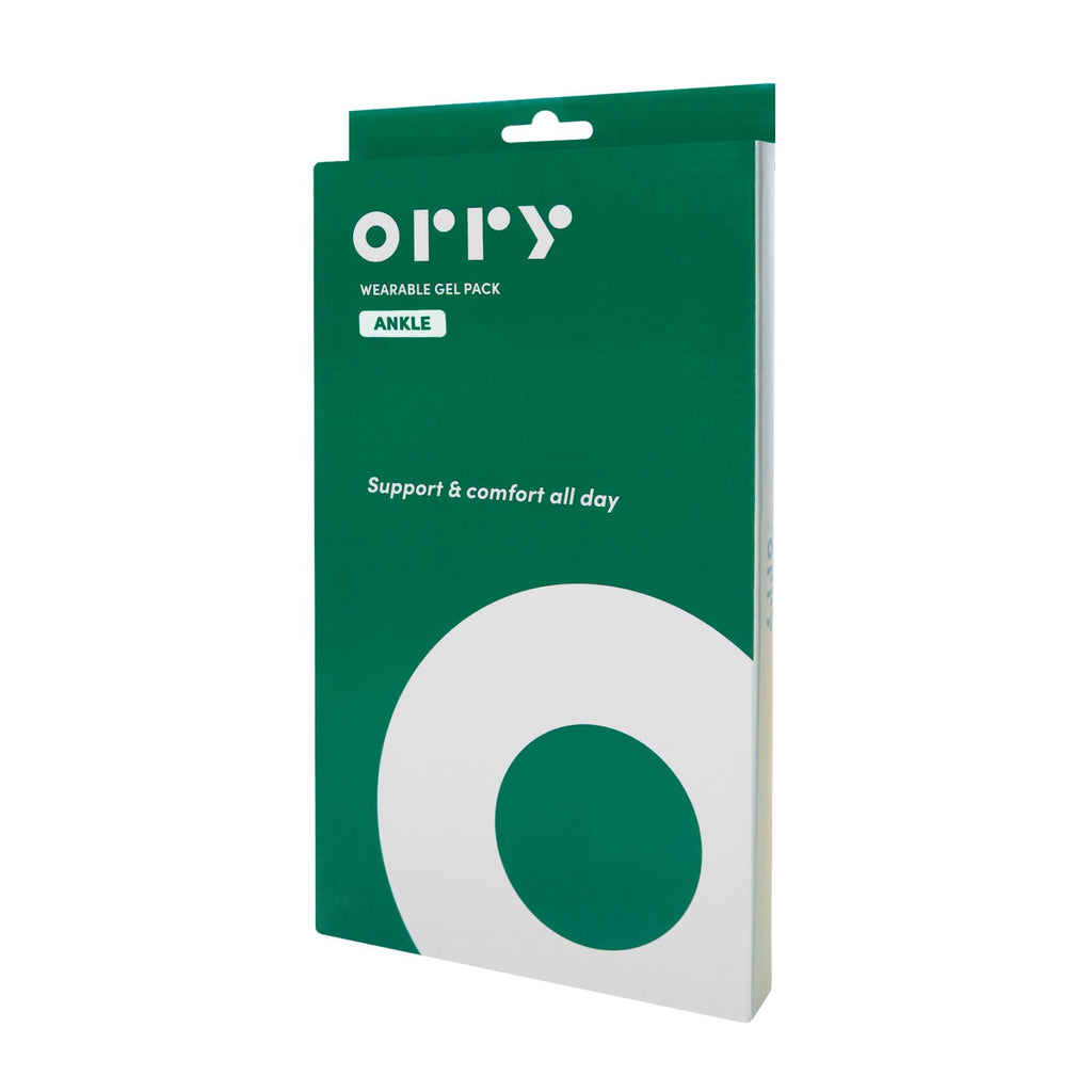 ORRY Ankle Wearable Gel Pack - Heat & Cold Therapy - New
