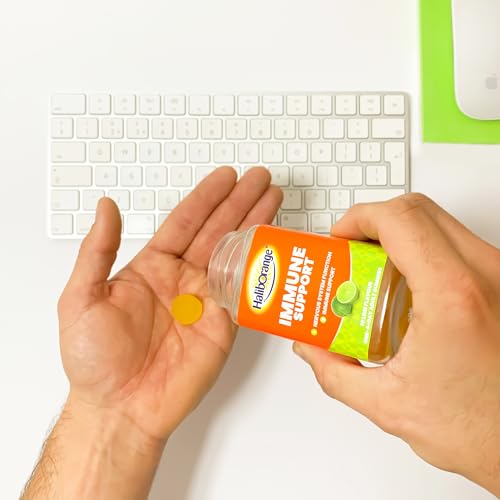Haliborange Adult Immunity Support - 30 Lime Gummies - New - BBE 07/2026
