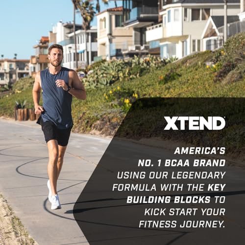 XTEND Original BCAA Powder Strawberry Kiwi Splash 30 Servings | 7g BCAAs Per Serving | Sugar Free Branched Chain Amino Acids and Electrolytes Powder for Post Workout Muscle Recovery and Hydration - New - BBE 07/2026