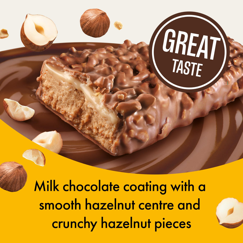 Fulfil Vitamin & Protein Bars - Chocolate Hazelnut Whip - 15 x 40g - 14g High Protein Low Sugar 9 Vitamins - New - BBE 12/2026