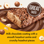 Fulfil Vitamin & Protein Bars - Chocolate Hazelnut Whip - 15 x 40g - 14g High Protein Low Sugar 9 Vitamins - New - BBE 12/2026