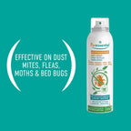 Puressentiel Fleas Bugs Moths Treatment Spray 150ml - Dust Mites Bed Bugs Clothes Moths - Natural Fabric Insecticide - Very Good - BBE 09/2031