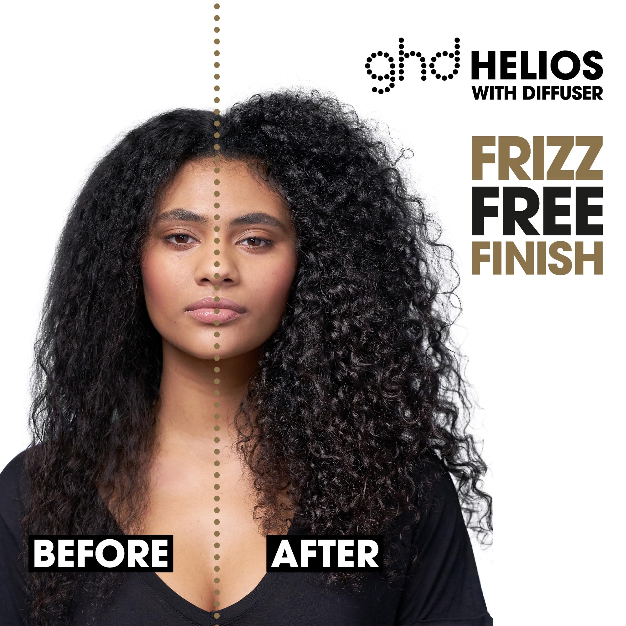 GHD Helios Hair Dryer - Professional Hairdryer - Powerful Airflow - Styling Tool - Damaged Box