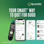 Nicorette Quickmist SmartTrack Mouthspray (2 x 150 sprays), Freshmint, Quit Vaping or Quit Smoking Aid designed to start reducing cravings in 30 Seconds, Smoking or Vaping Cessation Aid - Damaged Box - BBE 08/2029