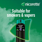 Nicorette Quickmist SmartTrack Mouthspray (2 x 150 sprays), Freshmint, Quit Vaping or Quit Smoking Aid designed to start reducing cravings in 30 Seconds, Smoking or Vaping Cessation Aid - Damaged Box - BBE 08/2029