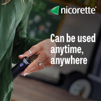 Nicorette Quickmist SmartTrack Mouthspray (2 x 150 sprays), Freshmint, Quit Vaping or Quit Smoking Aid designed to start reducing cravings in 30 Seconds, Smoking or Vaping Cessation Aid - Damaged Box - BBE 08/2029
