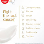 Colgate Total Active Prevention Original Toothpaste 100ml x4 - 24h Antibacterial Protection - Clinically Proven - Damaged Box - BBE 07/2027