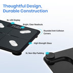 Etekcity Smart Scales for Body Weight - Digital Bathroom Weighing Scale - BMI, Fat, Muscle Mass - App & Bluetooth - 400lb/180kg - Damaged Box