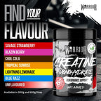 Warrior Creatine Monohydrate Powder 500g - 166 Servings Micronised Pure Unflavoured Supplement for Men & Women - New - BBE 05/2027