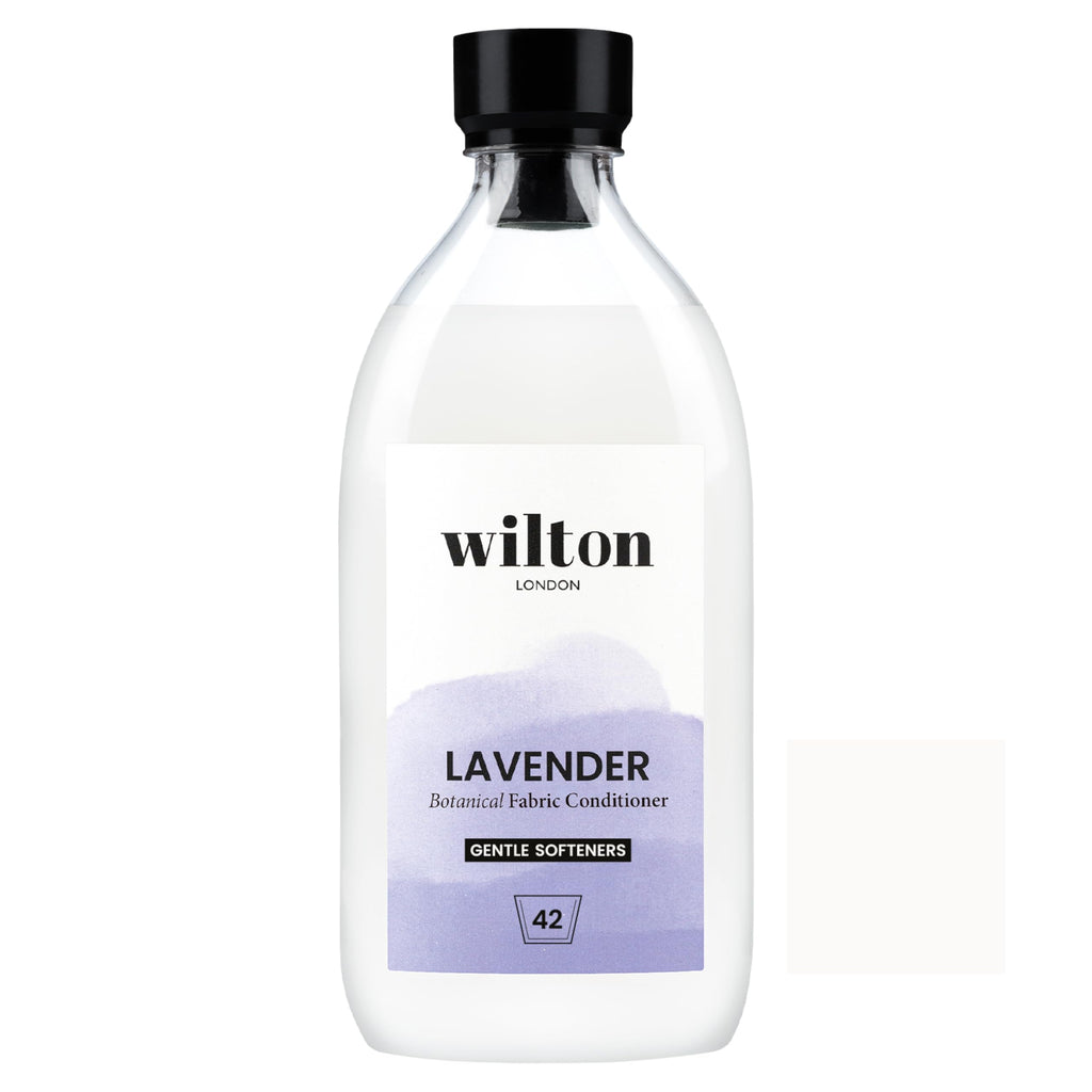 Wilton London Eco-Friendly Fabric Conditioner 42 Washes - Plant-Based Biodegradable Fabric Softener - Lavender Scent - 1 Litre - New