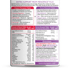 Vitabiotics Menopace Plus - Menopause Perimenopause Support - Sage Soya Isoflavones - 1 Pack - 56 Tablets - Damaged Box - BBE 08/2026