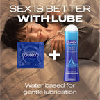 Durex Originals Extra Safe Condoms - Regular Fit - 40 Pack - Easy-On Shape - Silicone Lubricant for Comfort & Protection - Damaged Box - BBE 06/2028
