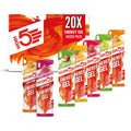 HIGH5 Sport Gel Running Pack - Energy Sachets - Mixed Flavours, 20x40g - Quick Fuel for Cycling, Running, Training - Damaged Box - BBE 01/2027