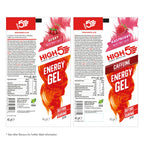 HIGH5 Sport Gel Running Pack - Energy Sachets - Mixed Flavours, 20x40g - Quick Fuel for Cycling, Running, Training - Damaged Box - BBE 01/2027