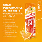 HIGH5 Sport Gel Running Pack - Energy Sachets - Mixed Flavours, 20x40g - Quick Fuel for Cycling, Running, Training - Damaged Box - BBE 01/2027