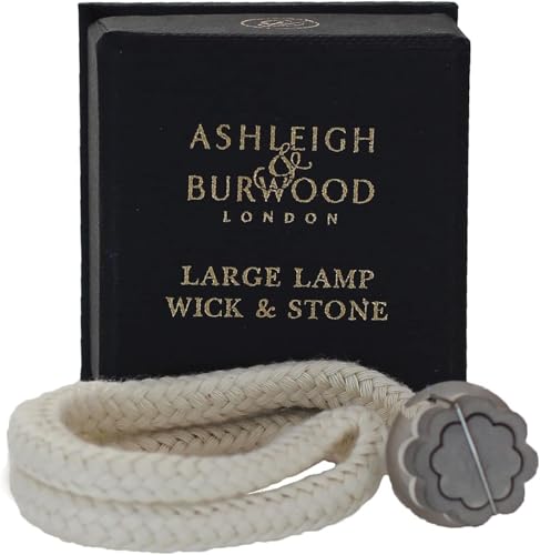 Ashleigh & Burwood Large Replacement Wick - Catalytic Fragrance Lamp Stone Air Purifying 1.8cm Diameter - Damaged Box