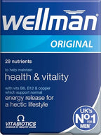 Wellman 90 Multivitamin for Men - 90 Tablets Daily Health Supplement Vitamins & Minerals - New - BBE 07/2028