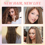 Afenau Hair Crimper for Women - Crimping Iron with 5 Heat Settings, Rapid Heating, Rose - Very Good