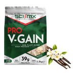 SCI-MX Pro-V Gain Vegan Protein Powder - Vanilla Flavour - 2.2kg - 49 Servings Plant-Based Supplement - Damaged Box - BBE 09/2026