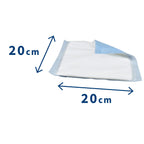 ABENA Absorbent Pads 20x20cm - Pack of 25 - Sterile Non-Adhesive Wound Dressing - Latex Free - Damaged Box - BBE 09/2030