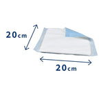 ABENA Absorbent Pads 20x20cm - Pack of 25 - Sterile Non-Adhesive Wound Dressing - Latex Free - Damaged Box - BBE 09/2030