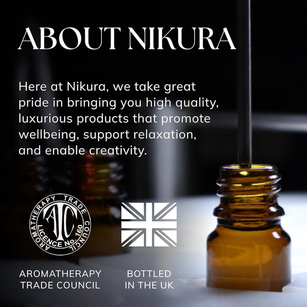 Nikura Roman Chamomile Essential Oil 10ml - Aromatherapy Diffuser Sleep Stress Relief Vegan UK Made - Damaged Box - BBE 03/2028