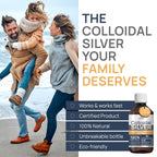 Colloidal Silver 20 PPM 1000ml Hydrosol Water for Humans & Dogs - Bio Active, 100% Natural, Carbon Neutral - New - BBE 01/2028