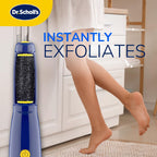 Dr. Scholl's Electric Callus Remover Pedicure Foot File - Hard Skin Exfoliator, AAA Batteries Included - Damaged Box