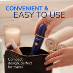 Dr. Scholl's Electric Callus Remover Pedicure Foot File - Hard Skin Exfoliator, AAA Batteries Included - Damaged Box