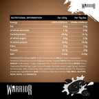 Warrior RAW Protein Flapjack - Cookies & Cream - 24 x 75g High Protein Low Sugar Oat Bars - 20g Protein Snacks Multipack - Damaged Box - BBE 06/2027