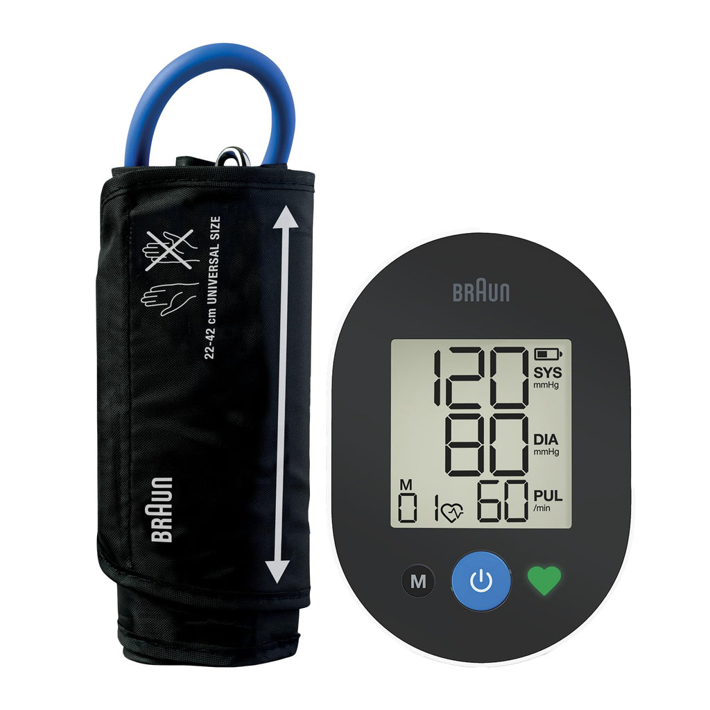 Braun ExactFit 2 Upper Arm Blood Pressure Monitor - BUA4050 - Clinically Validated, Colour-Coded Indicator, Universal Cuff for Home Use - Like New
