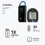 Braun ExactFit 2 Upper Arm Blood Pressure Monitor - BUA4050 - Clinically Validated, Colour-Coded Indicator, Universal Cuff for Home Use - Like New