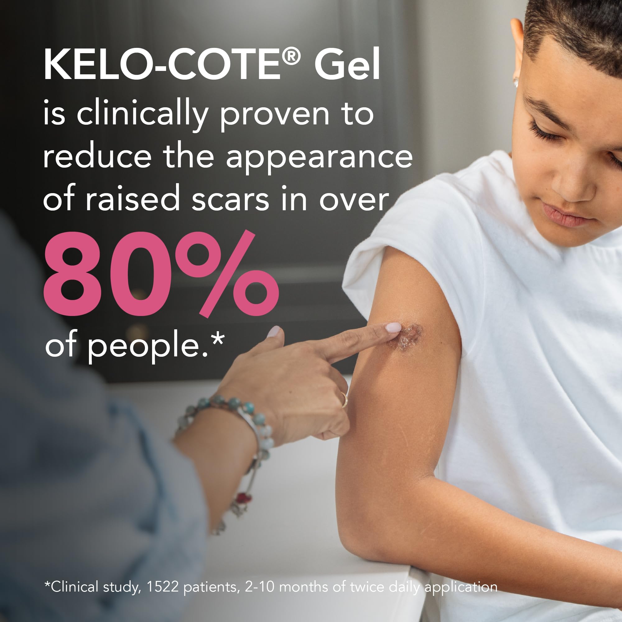 KELO-COTE Kids Silicone Scar Gel 6g - Gentle Treatment for Sensitive Skin - Reduces Raised Scars - Surgical Burn Acne - Damaged Box - BBE 09/2026