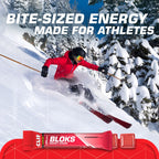 CLIF BLOKS Strawberry Flavour Energy Chews, 18 x 60 g - Damaged Box - BBE 05/2026