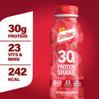 SlimFast Protein Meal Replacement Shake - Strawberry Flavour - 6 x 325ml Bottles - Diet Weight Loss Drink - Damaged Box - BBE 05/2026