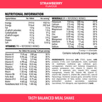 SlimFast Protein Meal Replacement Shake - Strawberry Flavour - 6 x 325ml Bottles - Diet Weight Loss Drink - Damaged Box - BBE 05/2026
