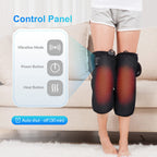 COMFIER Heated Knee Massager - Vibration, Adjustable Heating Wrap for Legs & Knees, 3 Modes, Home Office Use - Very Good