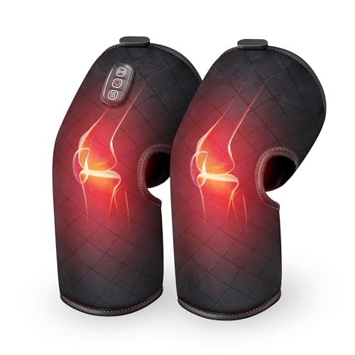 COMFIER Heated Knee Massager - Vibration, Adjustable Heating Wrap for Legs & Knees, 3 Modes, Home Office Use - Very Good