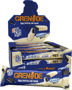 Grenade OREO White Protein Bars - 12x 60g High Protein Snack Bar Multipack - Damaged Box - BBE 06/2026