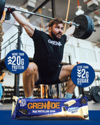 Grenade OREO White Protein Bars - 12x 60g High Protein Snack Bar Multipack - Damaged Box - BBE 06/2026