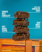 Grenade Protein Bar - Chocolate Chip Salted Caramel, Low Sugar Snack, 12 x 60g High Protein Bar - Damaged Box - BBE 08/2026