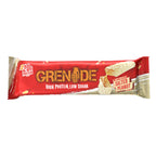 Grenade High Protein Low Sugar Bar - White Chocolate Salted Peanut - 12 x 60g Snack Bar - Damaged Box - BBE 08/2026