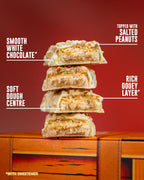 Grenade High Protein Low Sugar Bar - White Chocolate Salted Peanut - 12 x 60g Snack Bar - Damaged Box - BBE 08/2026