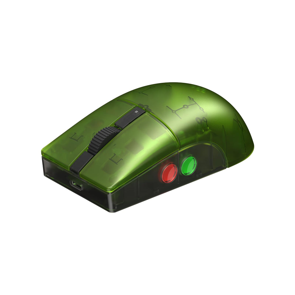 8Bitdo Retro R8 Mouse with PAW 3395 Optical Sensor DPI 26K, Wireless 4K Polling Mouse with Charging Dock, Programmable Buttons, and Kailh Sword GM X Micro Switches - Xbox Edition(Officially Licensed) - Like New