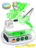 M. ROSENFELD Hookah Shisha Set - Portable Travel Mini Flat Box Pipe with Charcoal Holder & Cover - Damaged Box