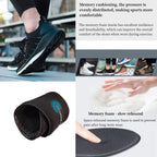 Memory Foam Insoles - Cut-to-Size Shoe Inserts for Trainers, Sneakers, Work Boots, Walking Shoes - UK 9-13 - New